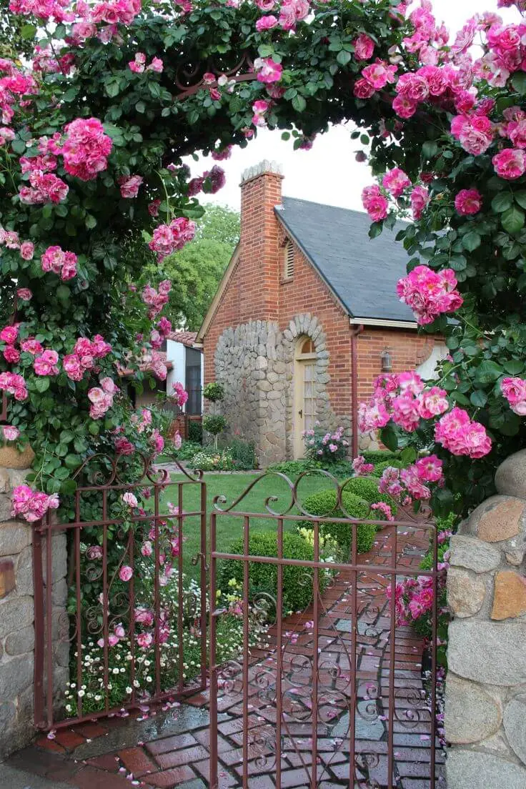 Paths in Cottage Style Garden Ideas