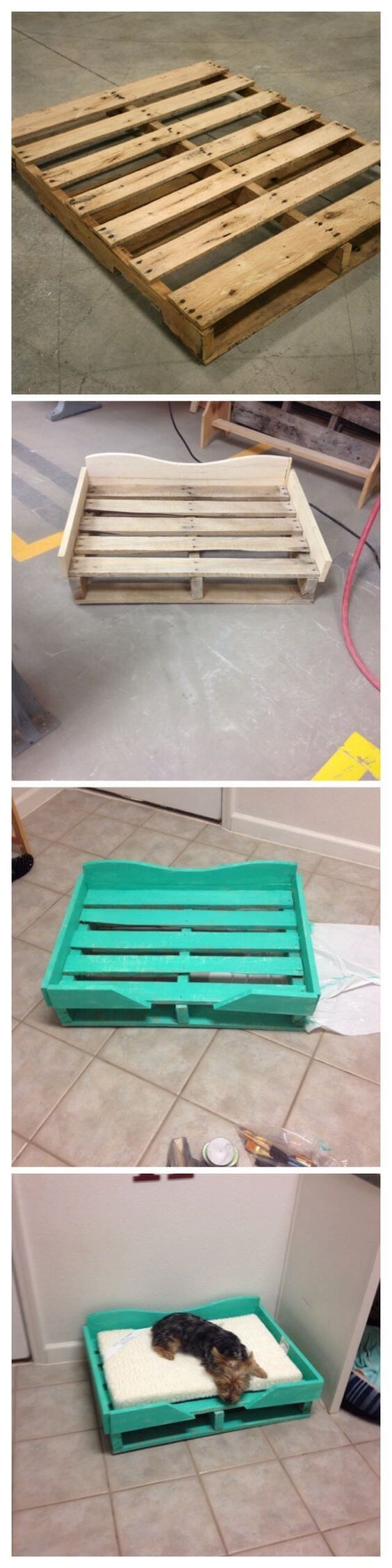 Pallet Dog Bed