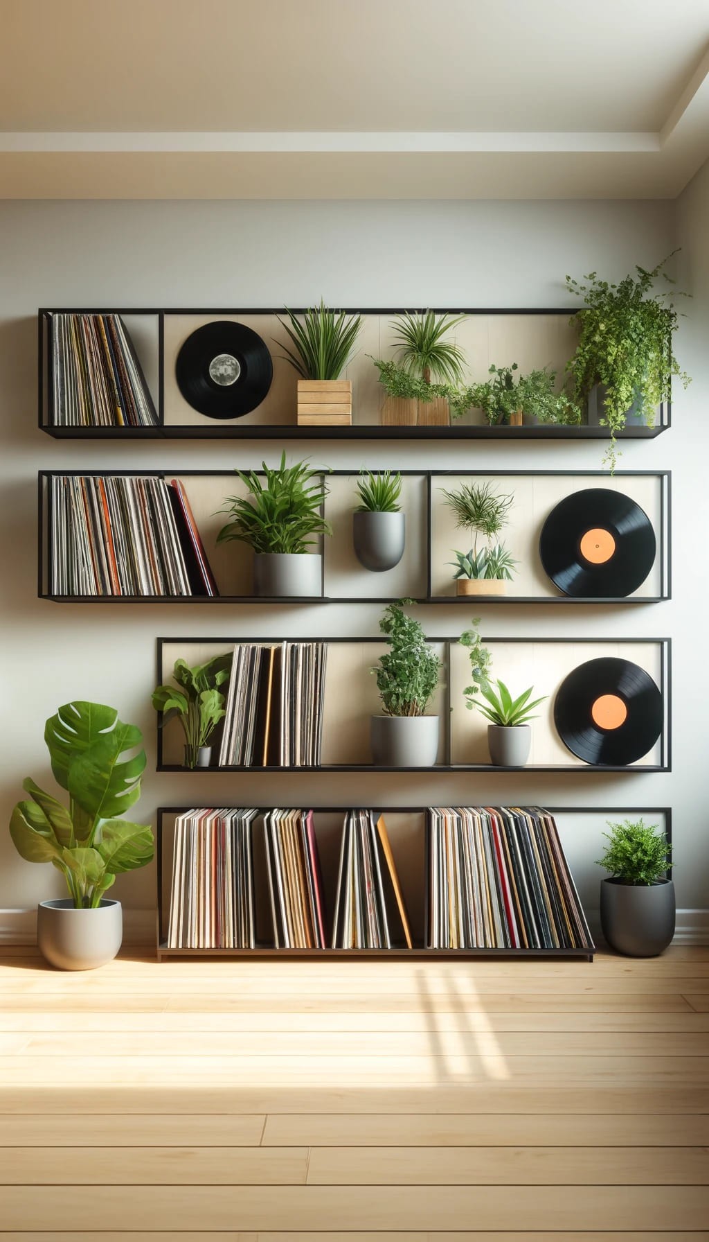 Wall-Mounted Shelves