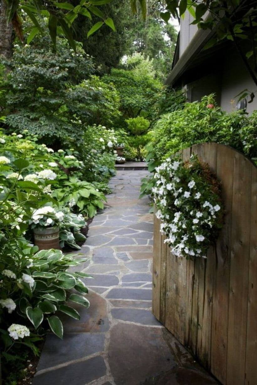 Paths in Cottage Style Garden Ideas