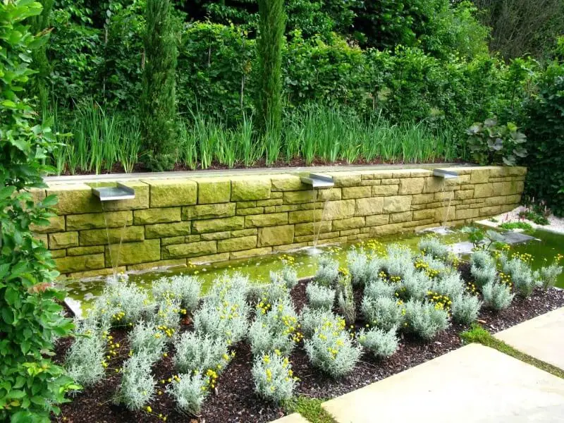 Lettered Stone Garden Path