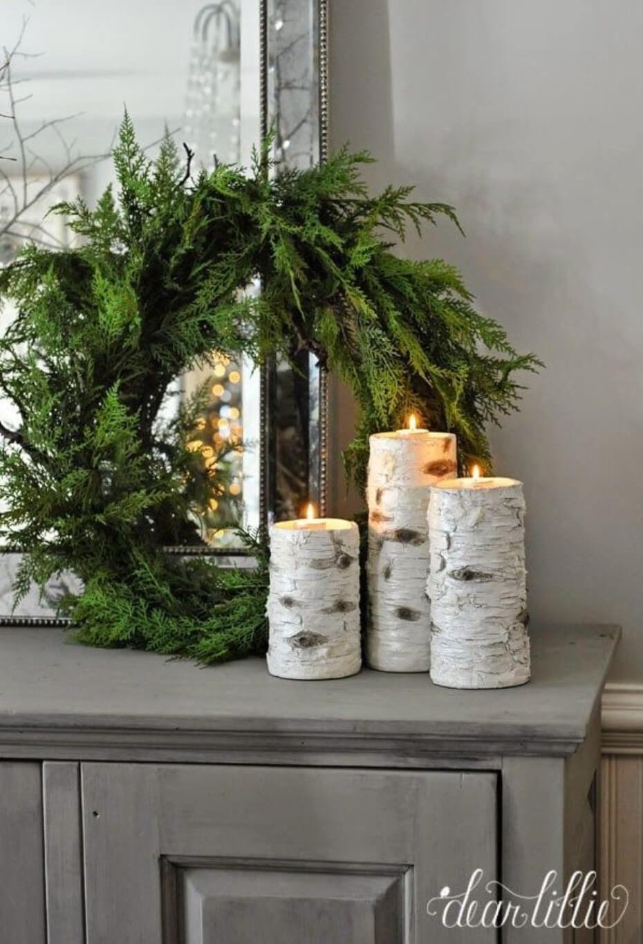 Rustic Christmas decor