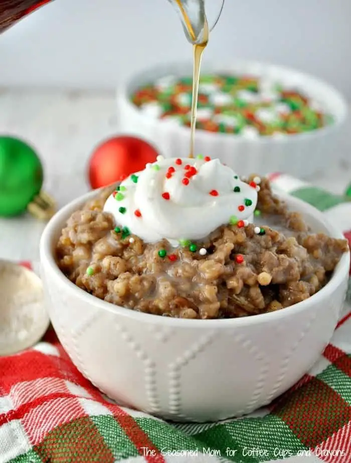 #14. Gingerbread Slow Cooker Oatmeal