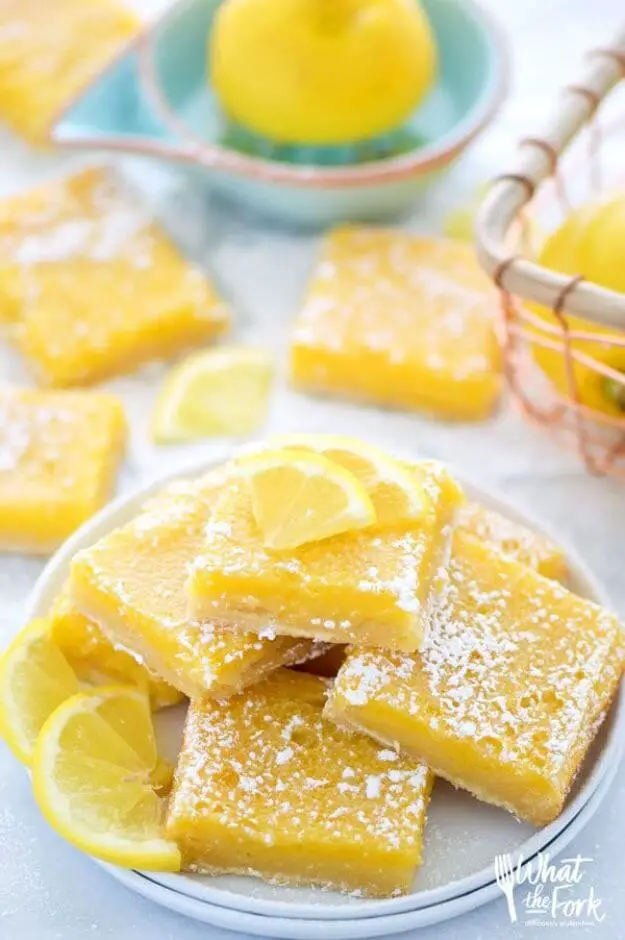 Gluten Free Lemon Squares