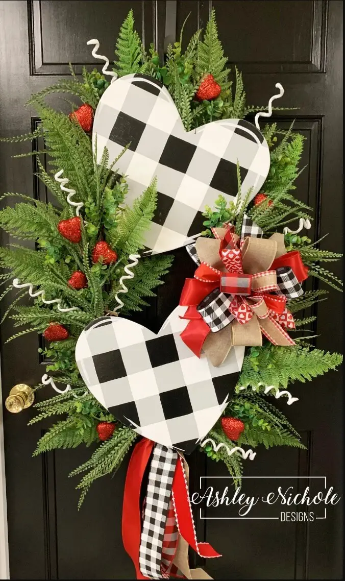 The rustic wreaths