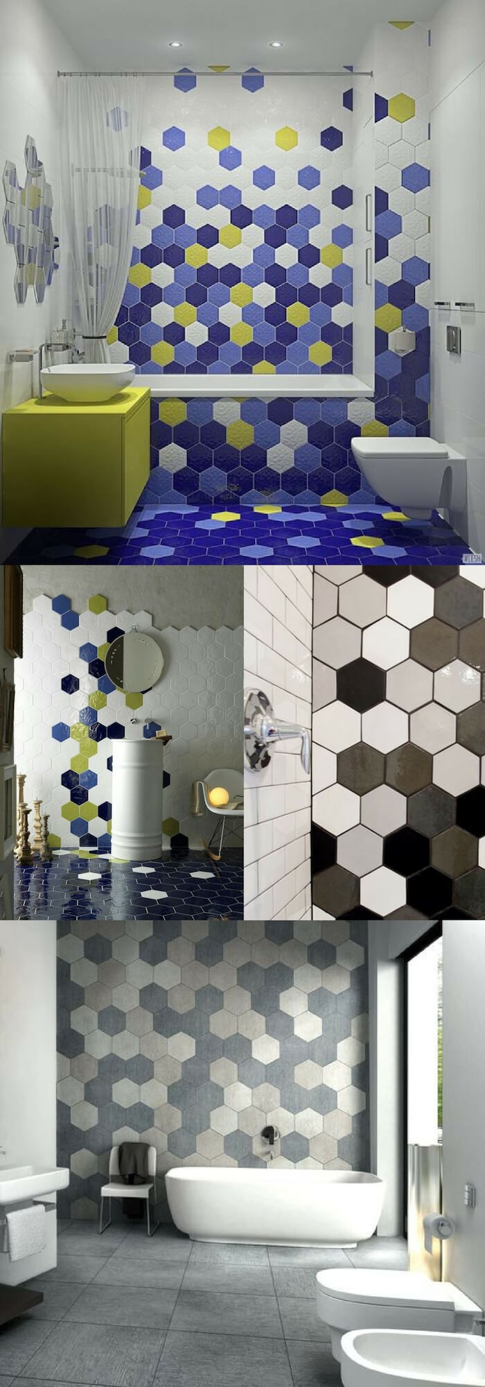 Hexagon wall