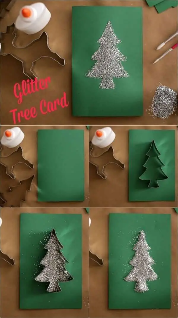 Holiday Decorations With Glitter