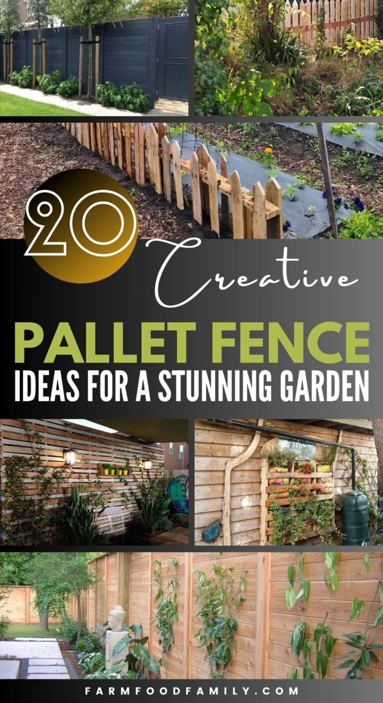 20 Amazing Pallet Fence Ideas To Transform Your Yard