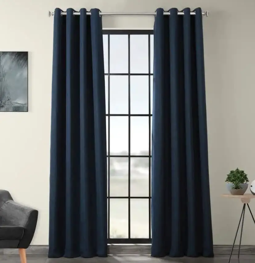 Blue Curtains