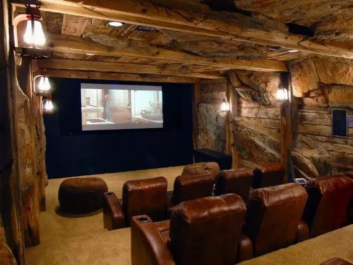 Basement home theater