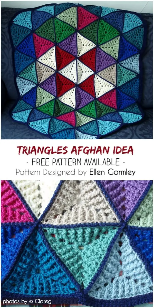 Triangle Afghan