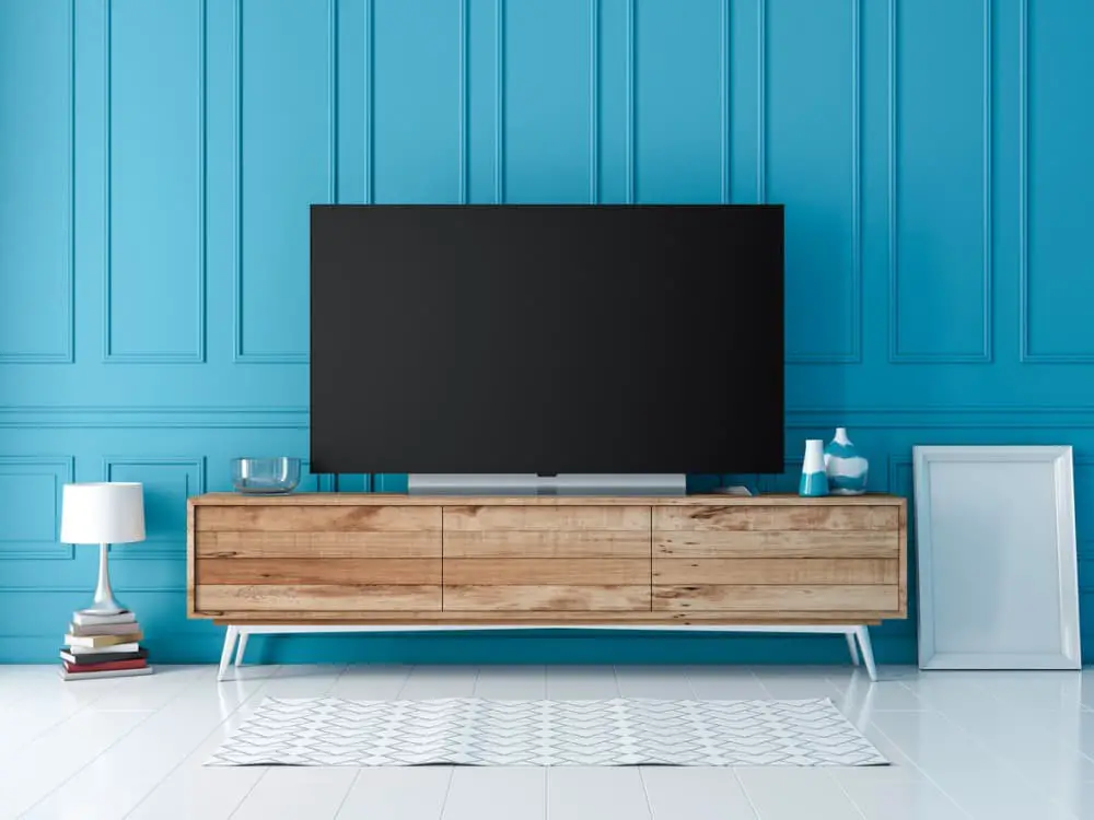 For a Cozy Room, go for a Wooden Tv Stand.