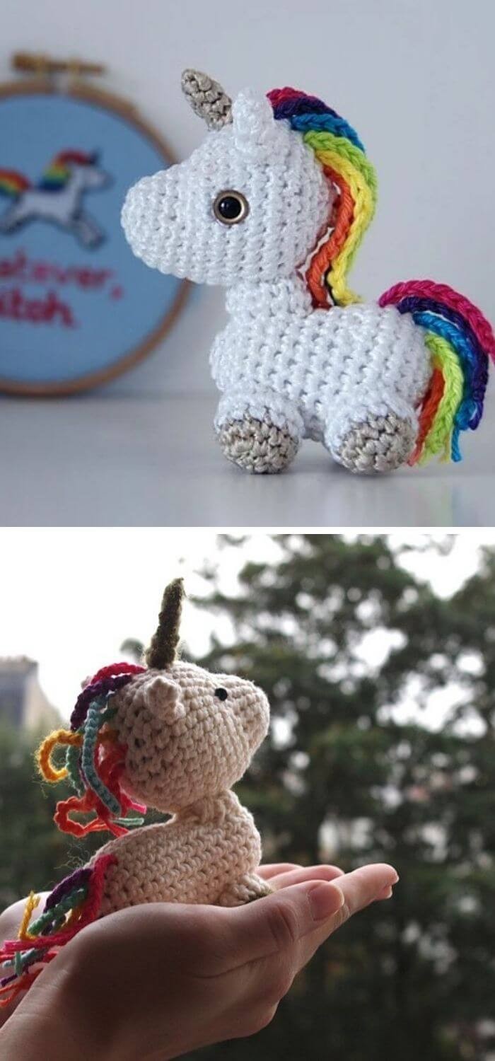 Tiny unicorn Amigurumi