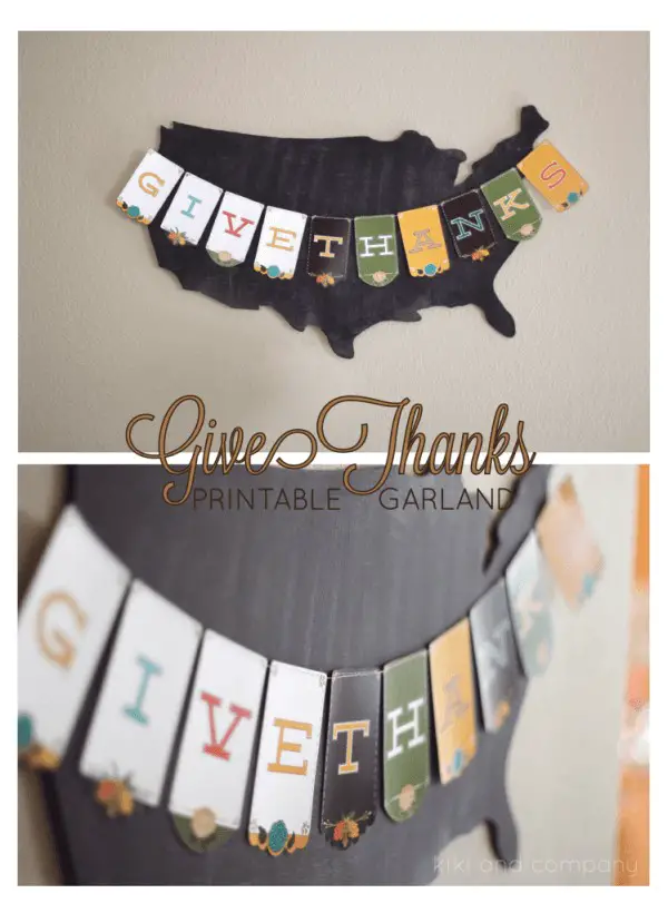 Thanksgiving Garland