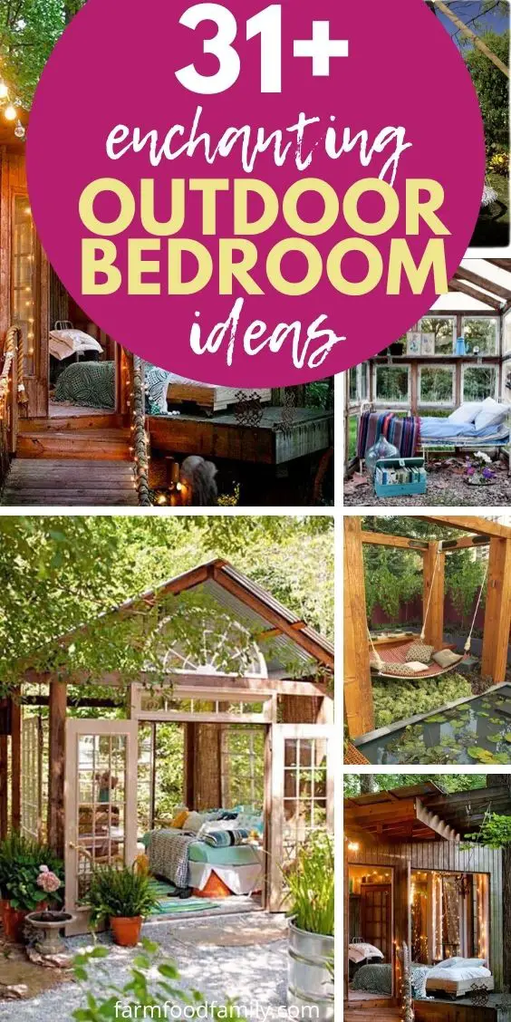 31+ Dreamy Outdoor Bedroom Designs For This Summer