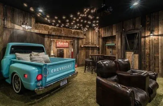 Rustic Man Cave