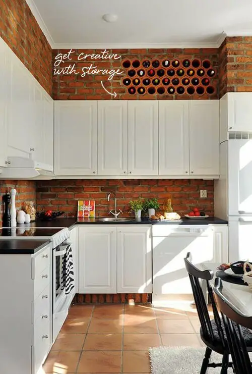 Exposed brick