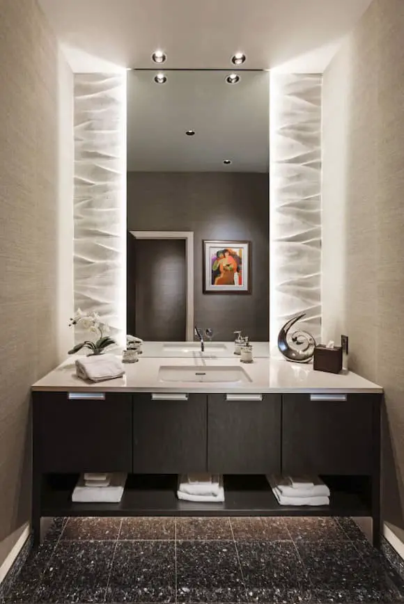 Powder room lighting ideas