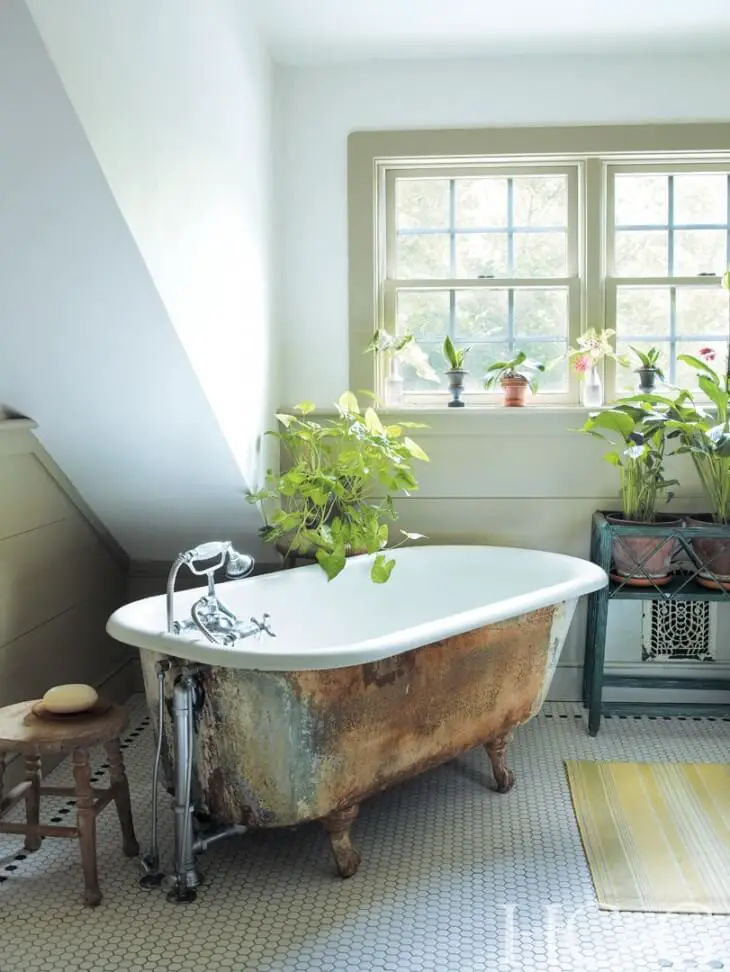 Vintage claw foot tub