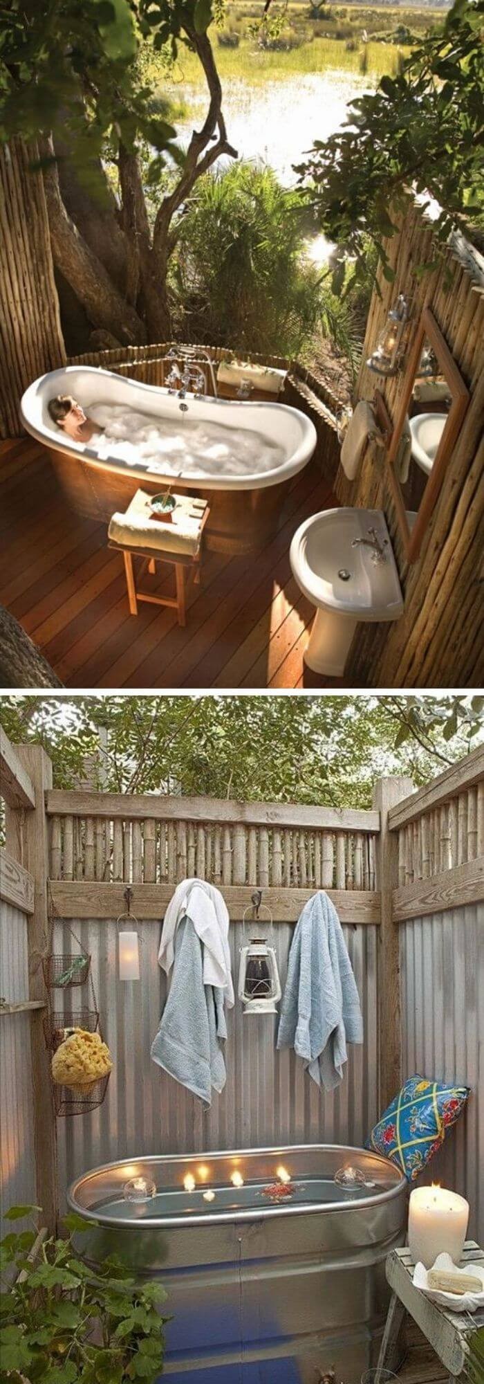 Outdoor Bathtub