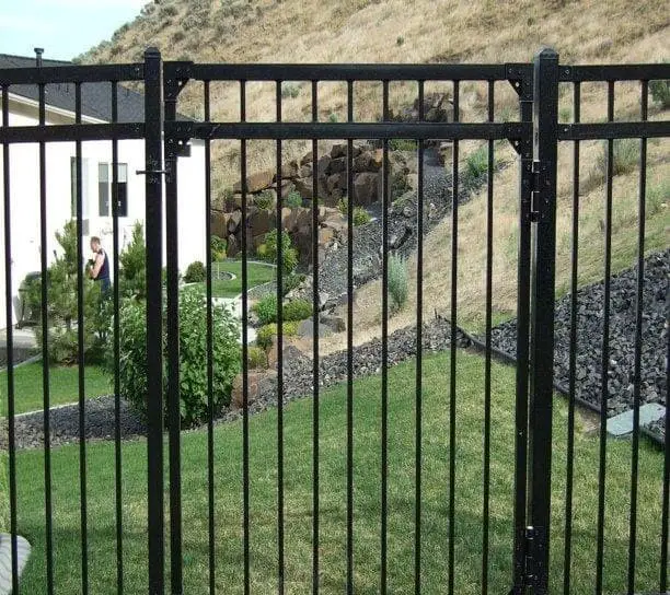 Traditional Metal Deck Gate