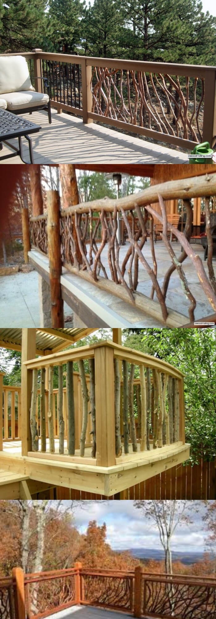 Tree Branch Decking