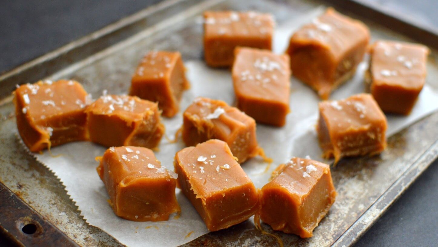 Vegan Peanut Butter Caramel Fudge