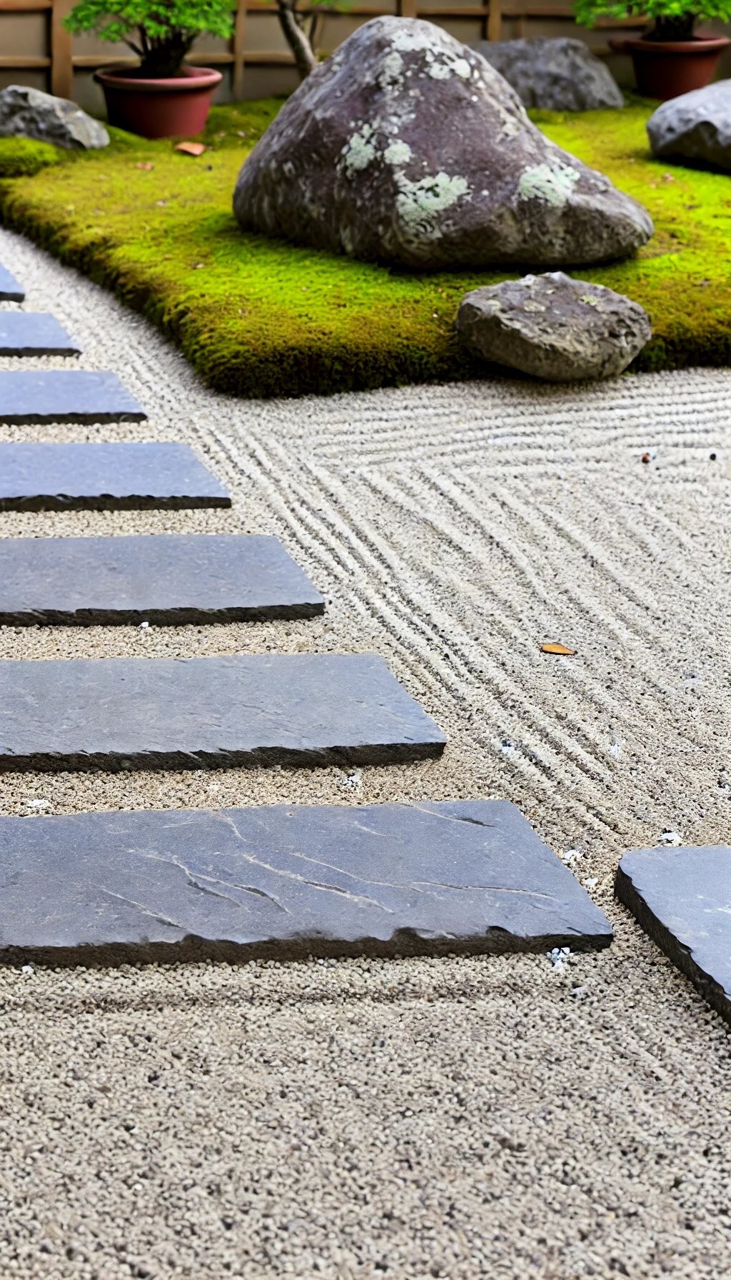 Japanese Zen Garden Stones