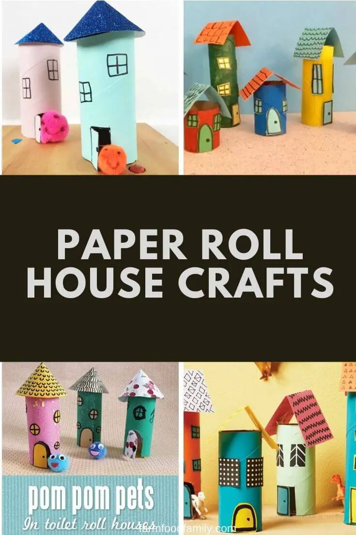 PAPER ROLL HOUSE CRAFTS: