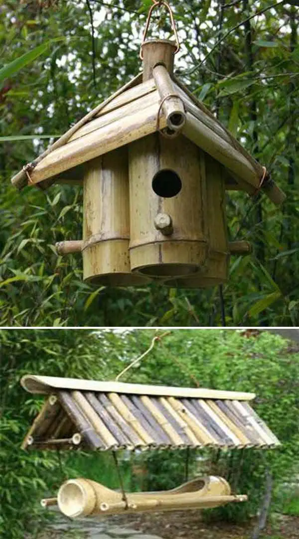 Bamboo Birdhouse