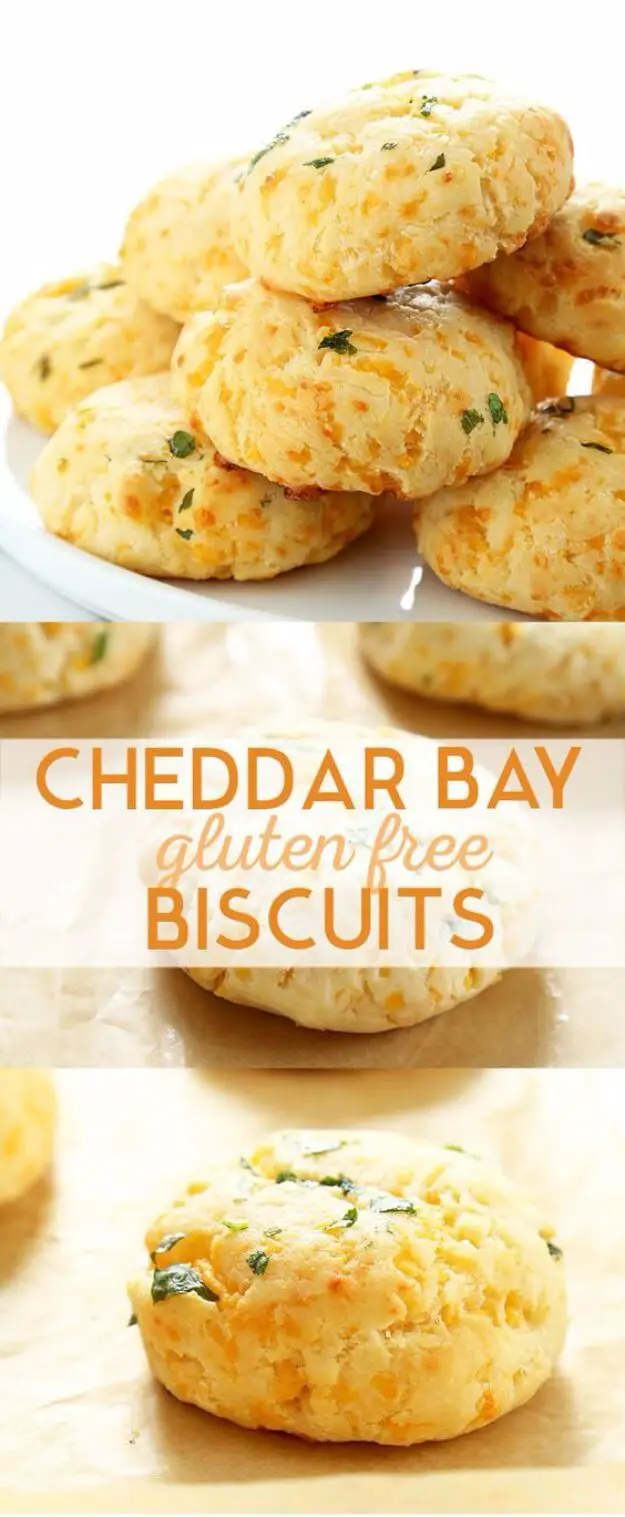 Gluten Free Cheddar Bay Biscuits