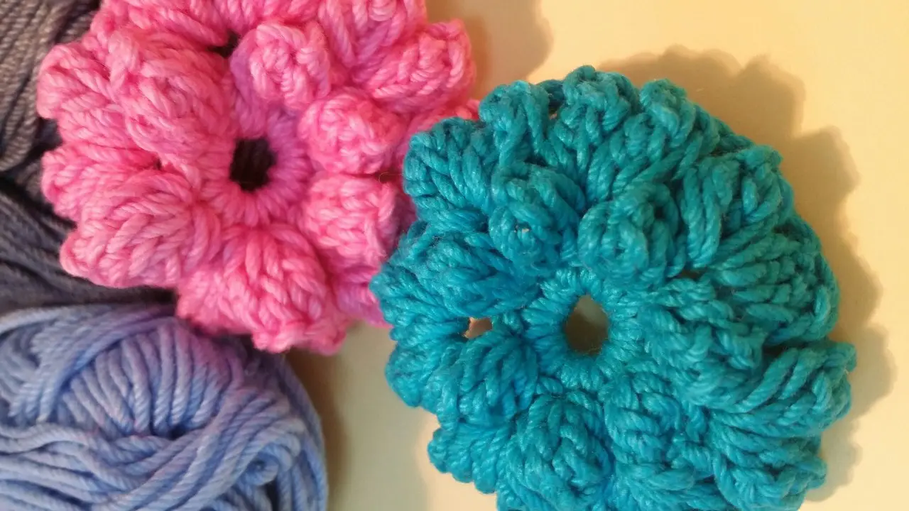 The popcorn flower stitch