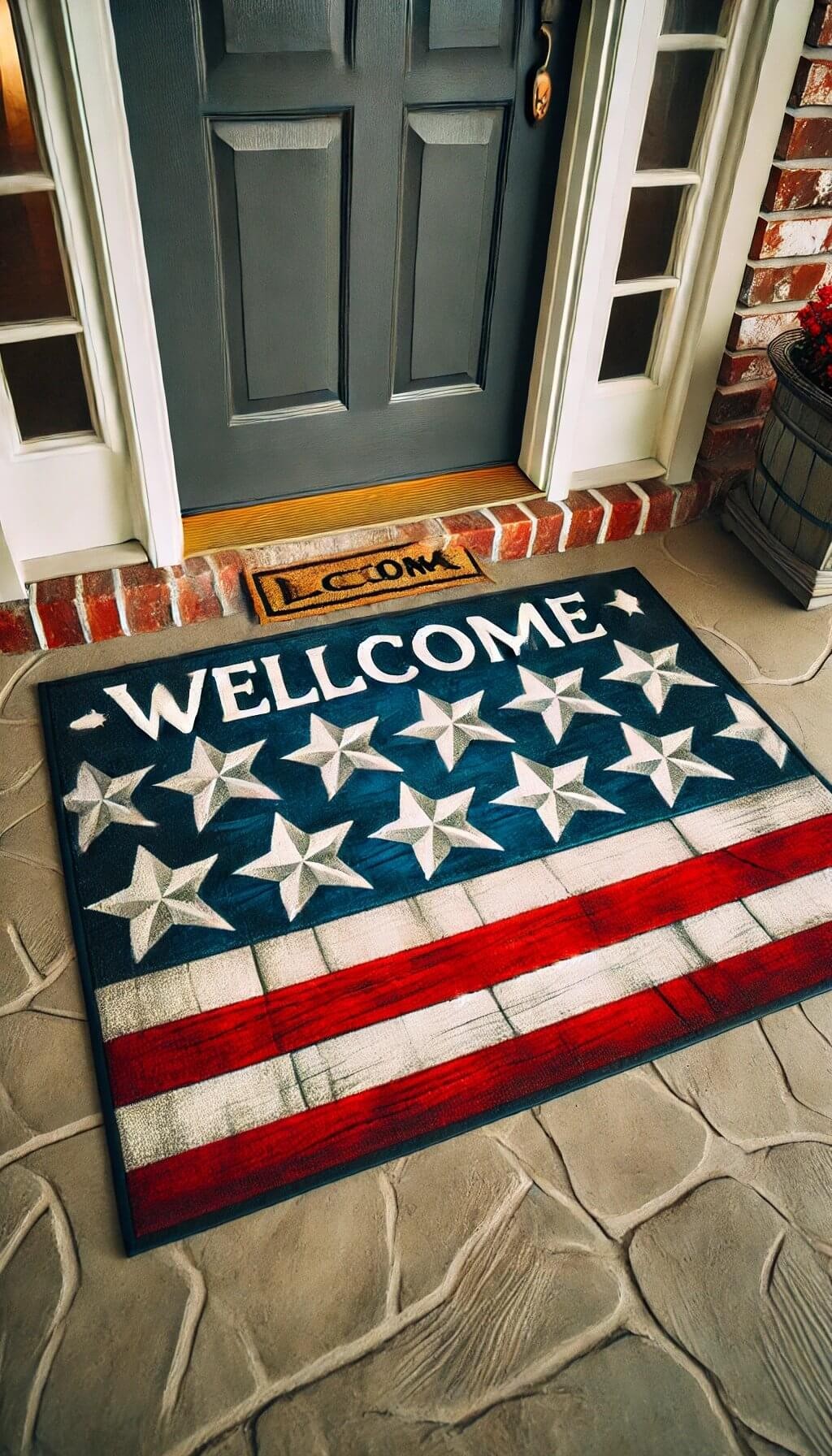 Star-Spangled Welcome Mat