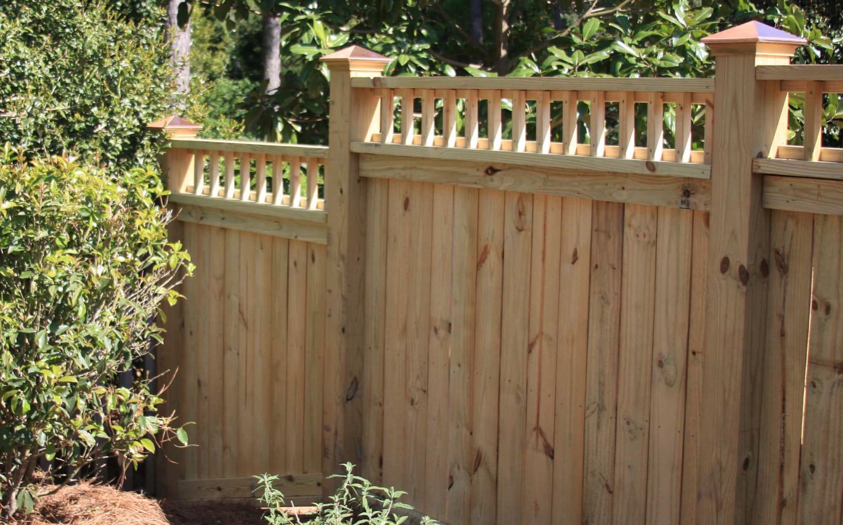 Privacy Pallet Fence