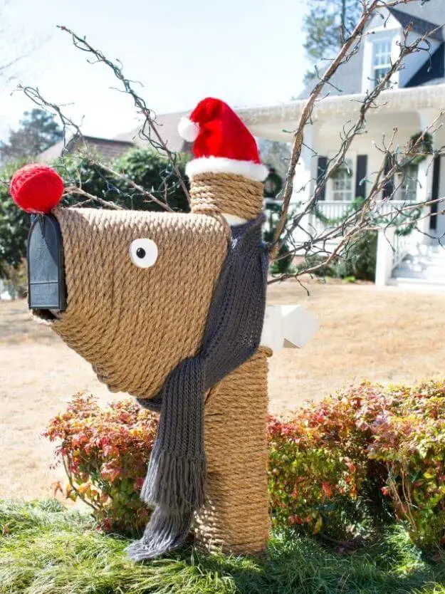 Reindeer Mailbox