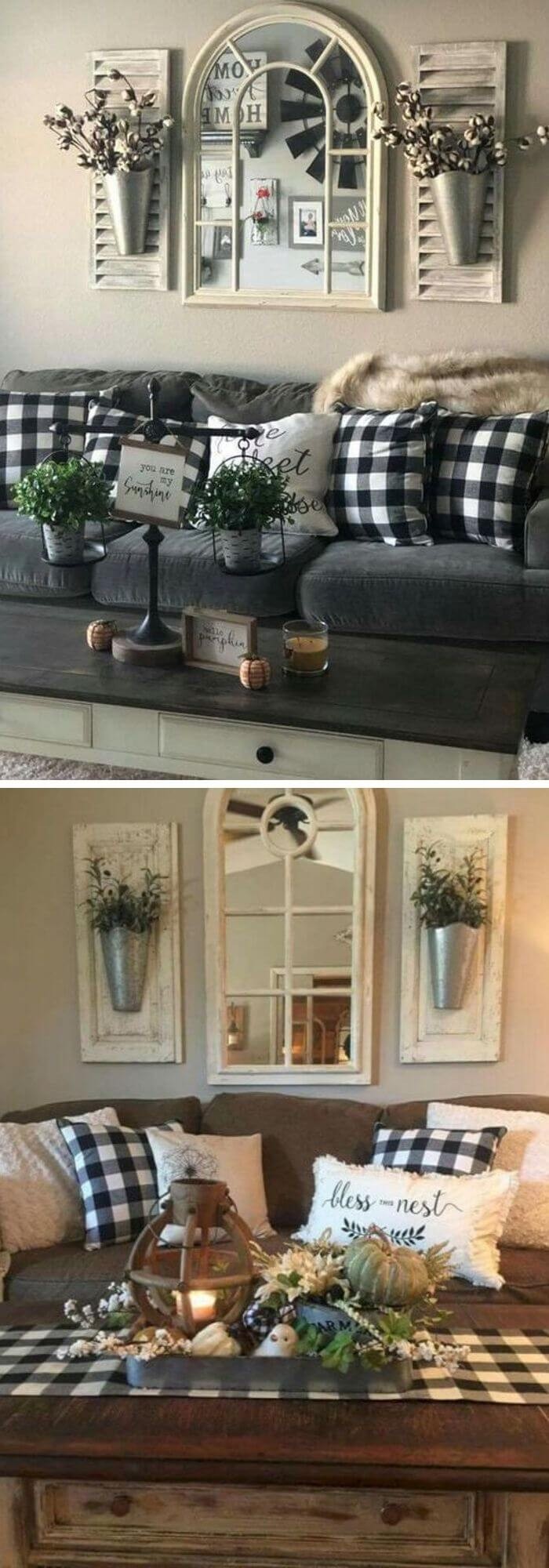 #18-22. More farmhouse mirror ideas