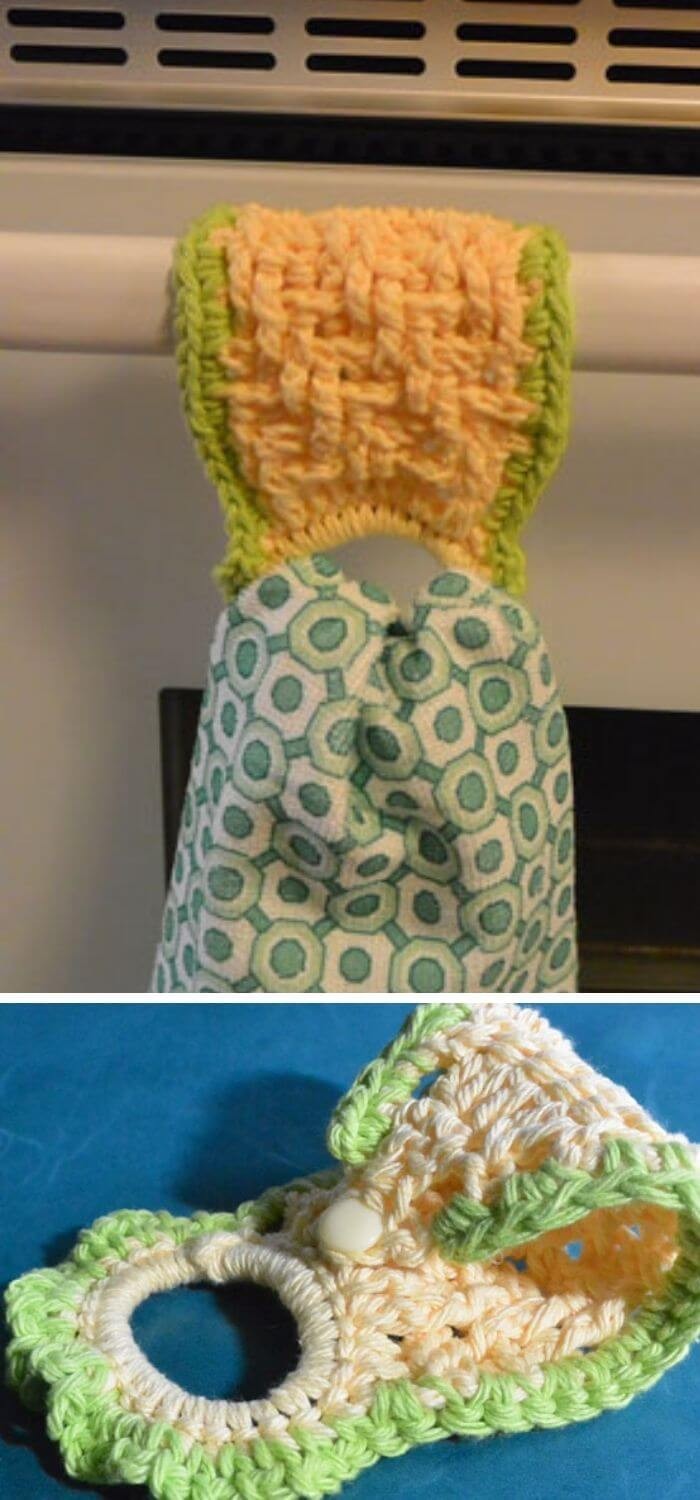 15 Beautiful Towel Topper Free Crochet Patterns