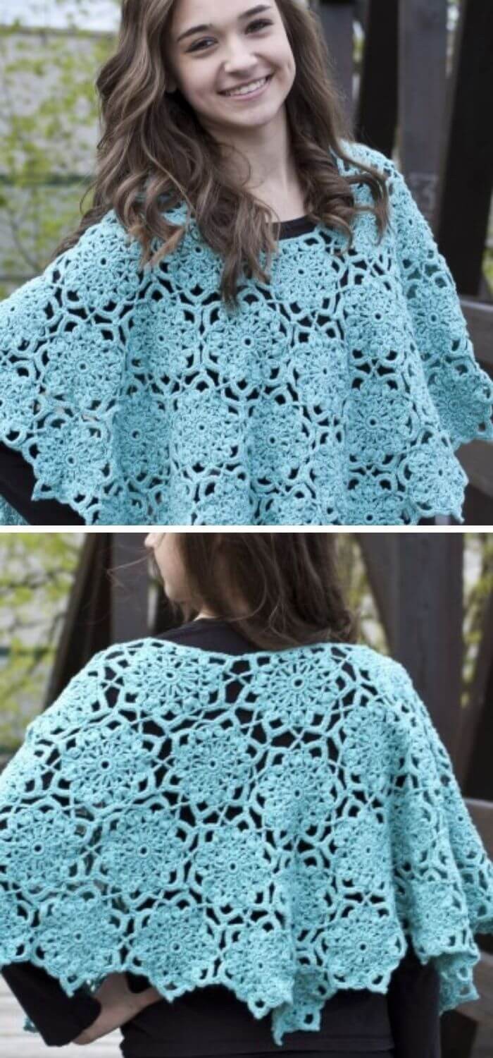 Sun seeker modern poncho