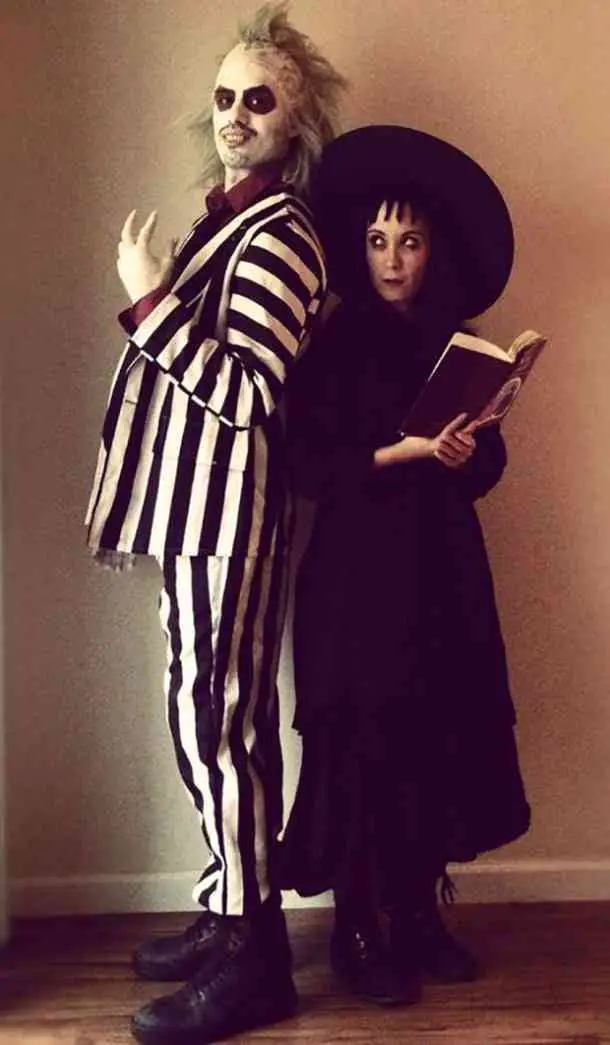 Beetlejuice and Lydia  Couple Costume