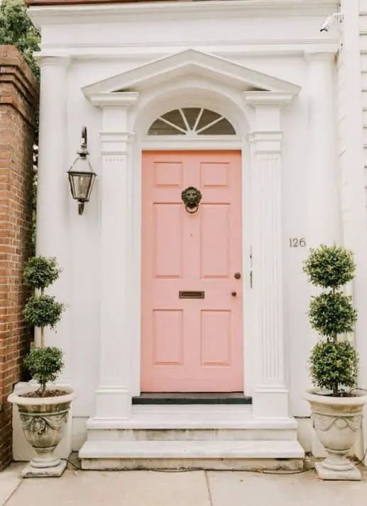 Pink Front Doors