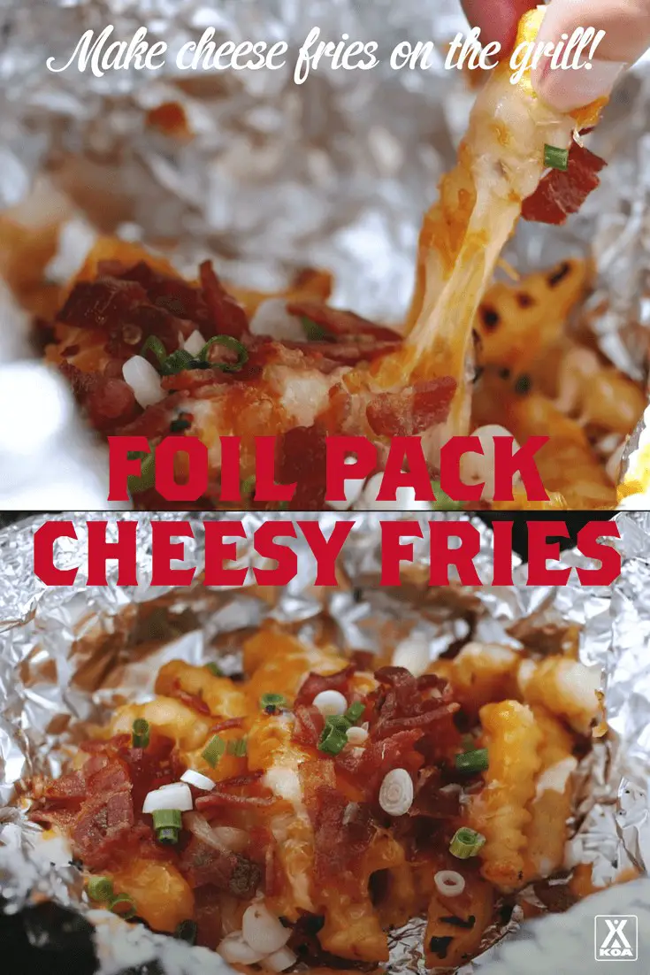 Foil Pack Cheesy Fries