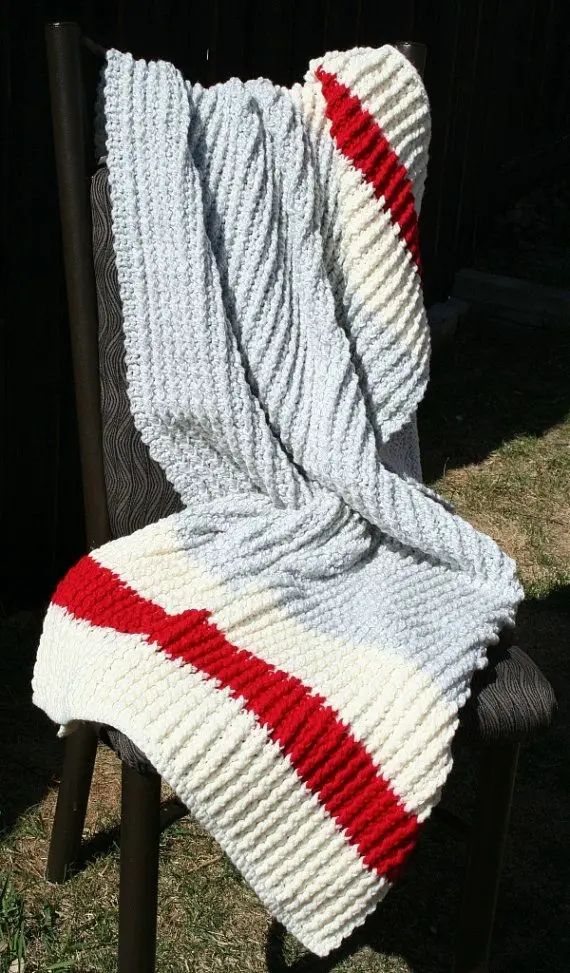 Sock Monkey Blanket