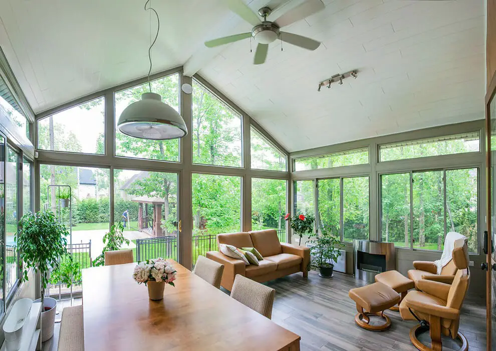 Sunroom lighting ideas