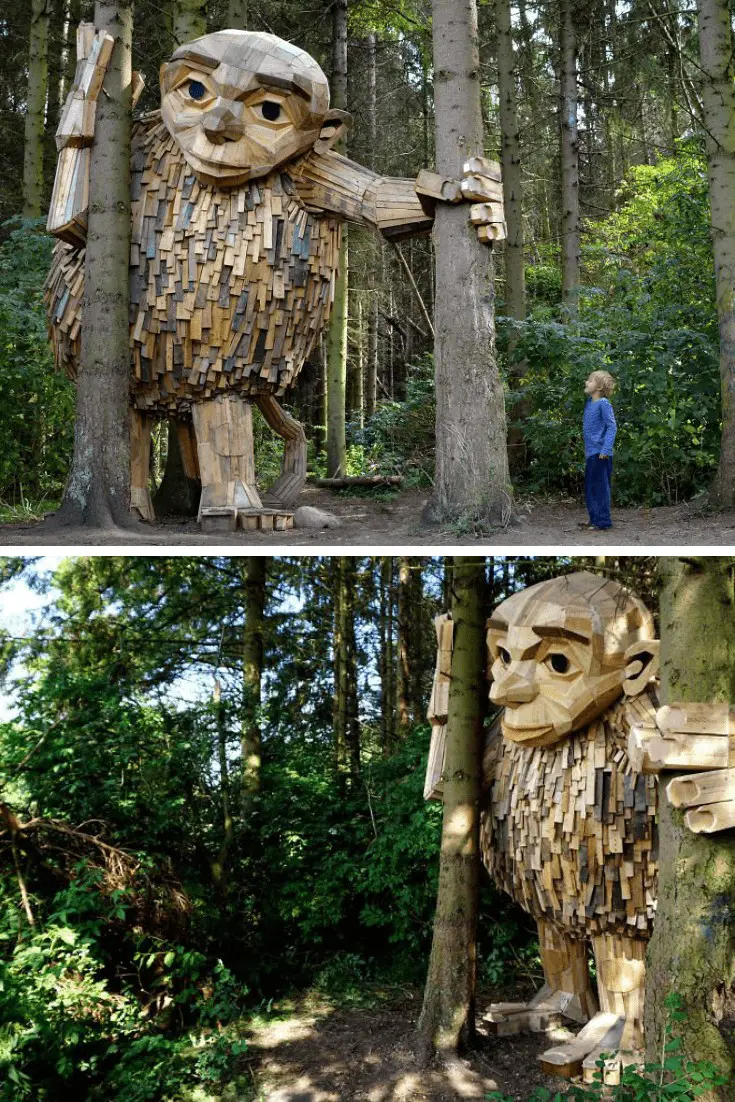 6 Forgotten Giants Made From Recycled Wood