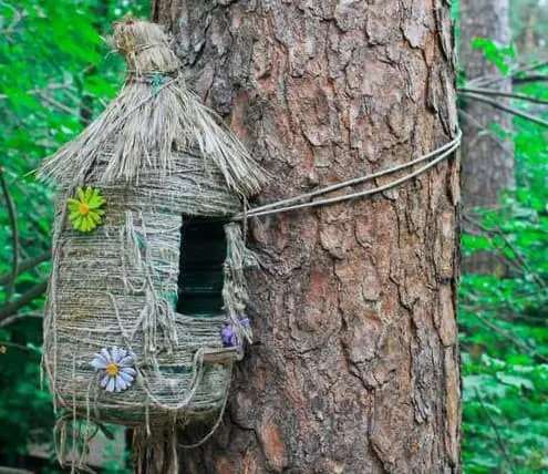 Squirrel hut