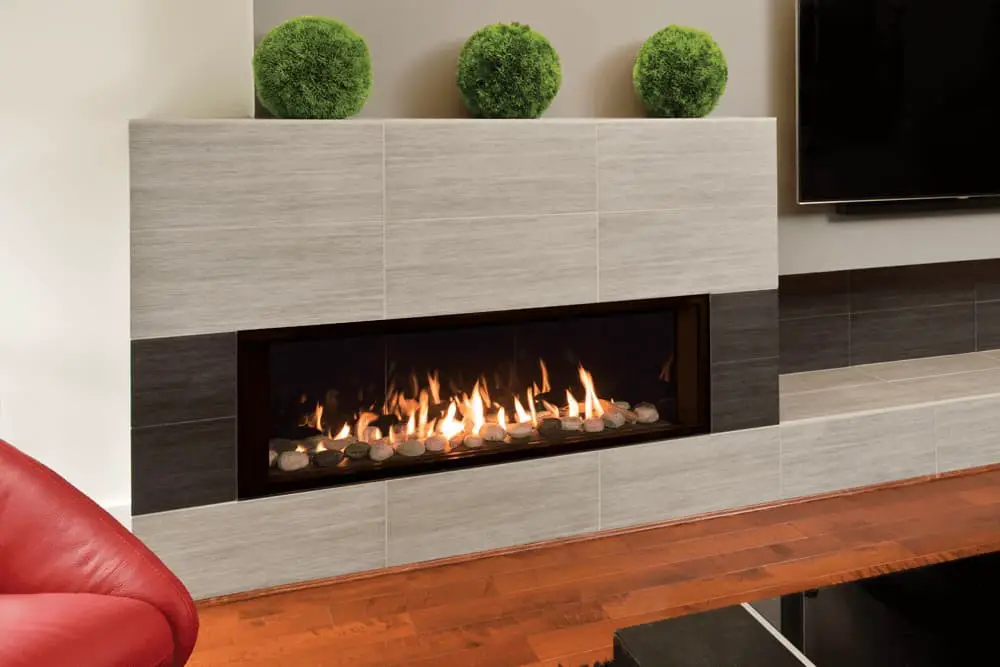 Porcelain tile fireplace ideas