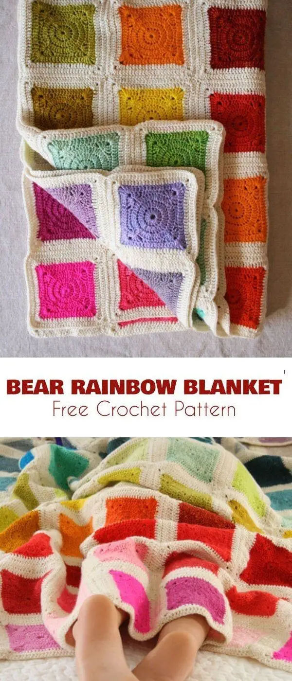 Bear’s Rainbow Blanket