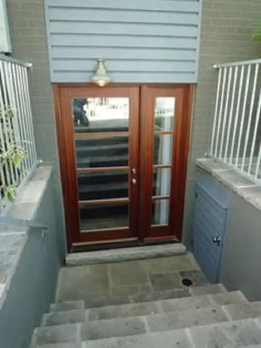 Basement entry door ideas.