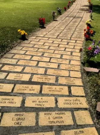 Brick walkways