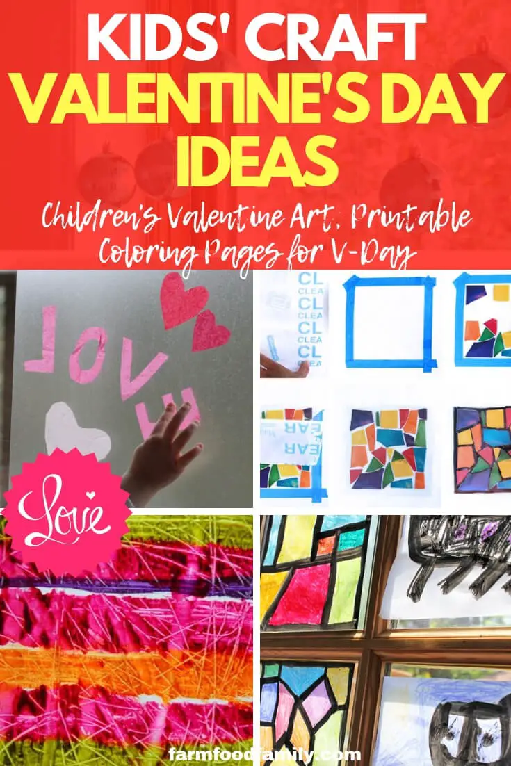 Ideas For Kids Craft Projects  Valentines Day